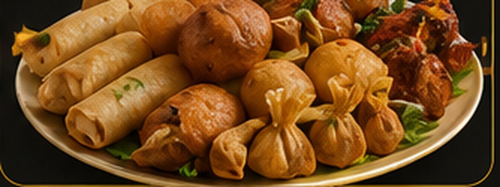 Classic Pack — 4 Spring Rolls, 4 Samosas, 8 Puffpuff, 2 Cornroll, 2 Chicken Cutout